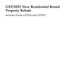 GST HST New Residential Rental Property Rebate