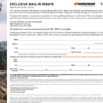 Hankook Rebate Form 2022 Printable Rebate Form