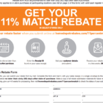 Home Depot Rebate Form 2023 Printable Rebate Form