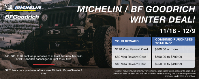 Michelin Tires Rebate November 2022 2022 Tirerebate TireRebates