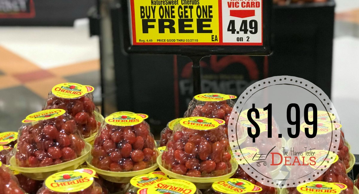 NatureSweet Cherubs Buy One Get One FREE Rebate The Harris Teeter 