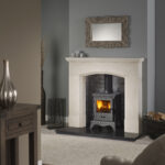 Olvera 48 Honed 1 Rebate Stove Imperial 405 Chamber Pompeii Grey