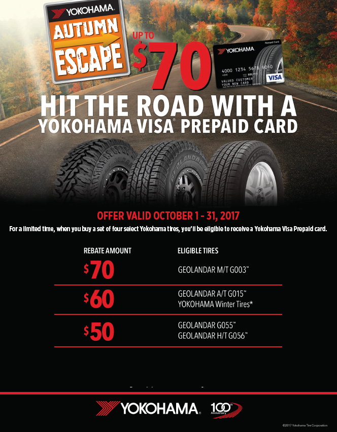 Rebates Evans Tire Service Centers