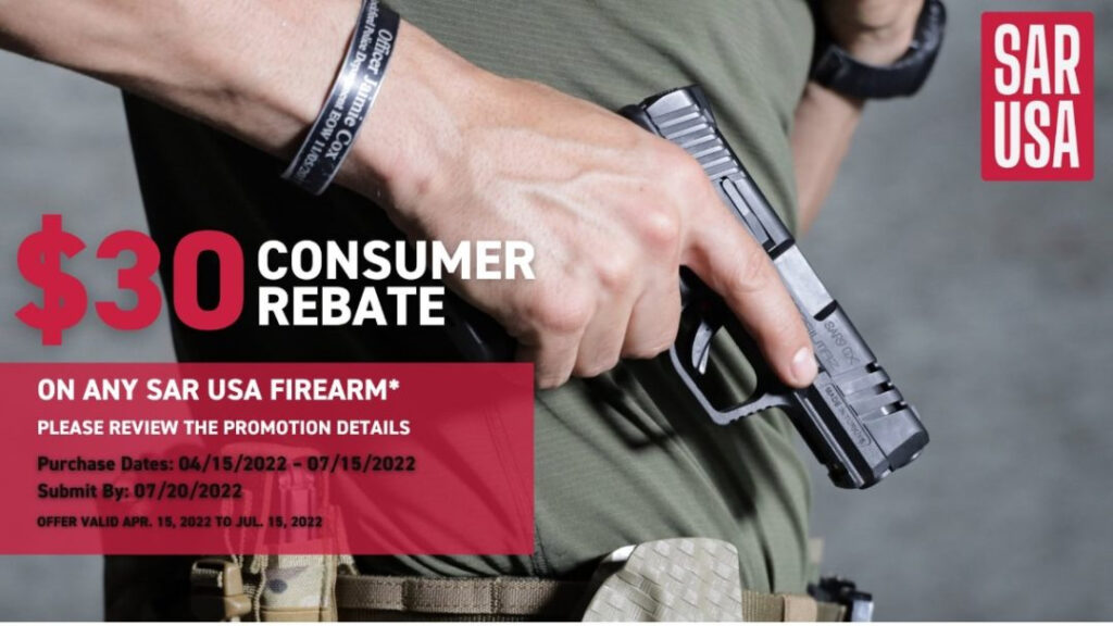 SAR Rebate Gun Rebates