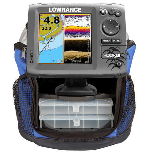 Sell 50 REBATE Lowrance HOOK 5 Combo Ice Machine Ice Transducer MFG 