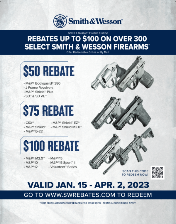 Smith Wesson Launches Firearm Frenzy Rebates Intel BDU