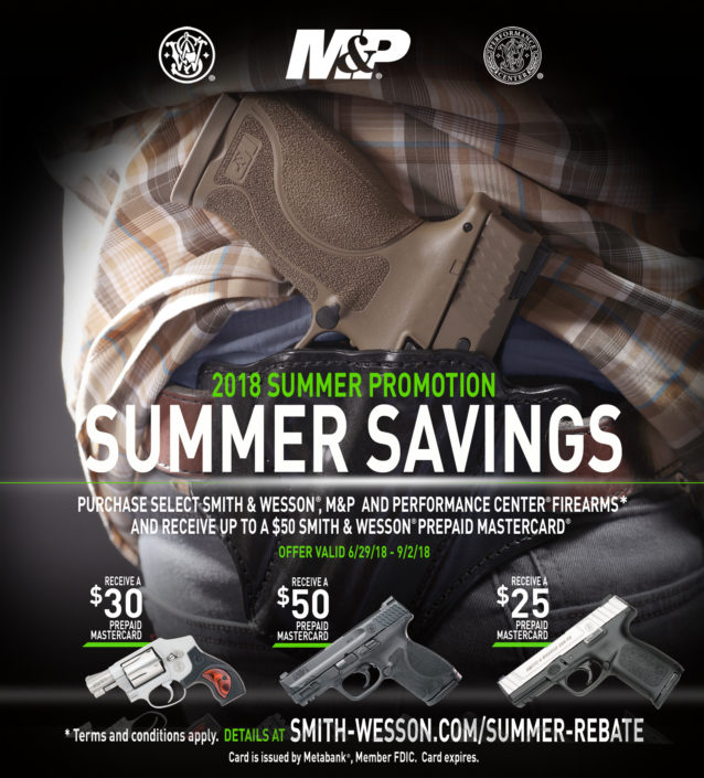 SMITH WESSON LAUNCHES SUMMER SAVINGS REBATE Yamaha Whitetail Diaries