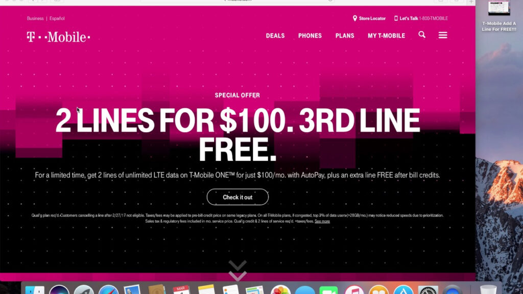 T Mobile One Promotion YouTube