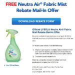 This Chattanooga Mommy Saves Lysol Fabric Mist Rebate Offer