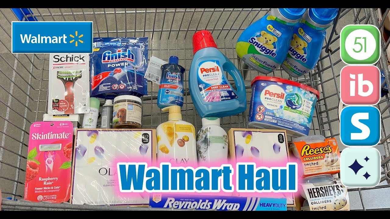  6 For Everything Walmart Haul Holy Olay Rebates Shop With Sarah 