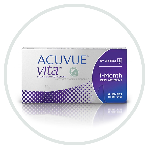 ACUVUE VITA 6 Pack Demo Use