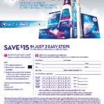 Ahorros Diarios Usando Cupones Rebate De Crest Oral B Y Scope