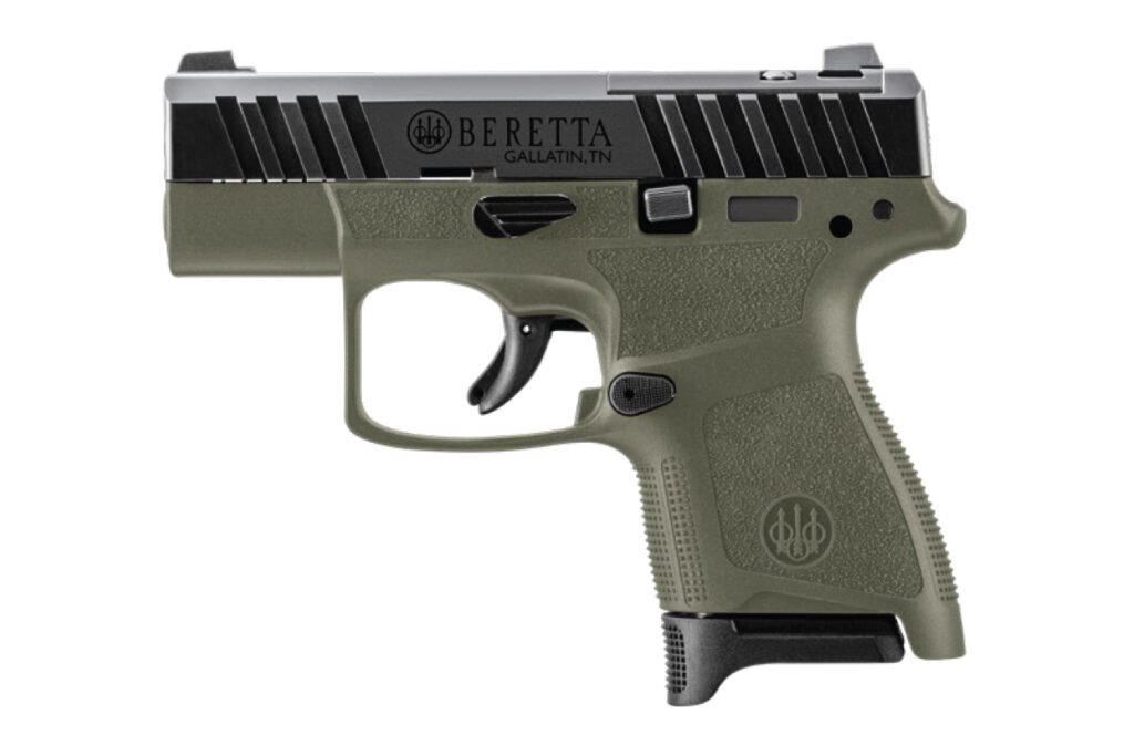 Beretta APX A1 Carry 9mm Optic Ready Pistol With OD Green Frame Vance 