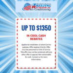 Carrier Cool Cash Rebates Cash Rebates Air Conditioning Services