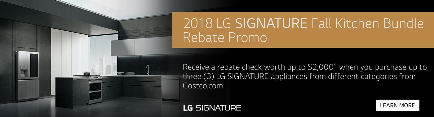 Costco Lg Appliance Rebate CostcoRebate