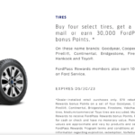 Ford Goodyear Tire Rebate Goodyear Rebates