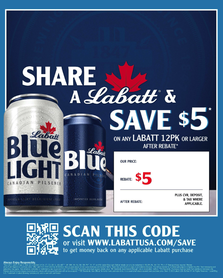 Labatt Blue Rebate Form 2024 Printable Rebate Form