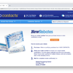 Mail In Rebate Forms For 1800 Contacts