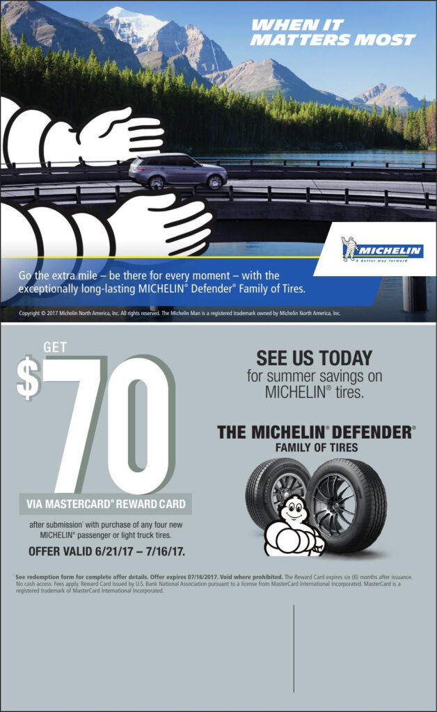 Michelin Tire Rebate 2024 Summer Promotion 2024 Tirerebate