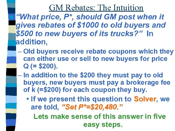 N What GM Rebates The Intuition Price P