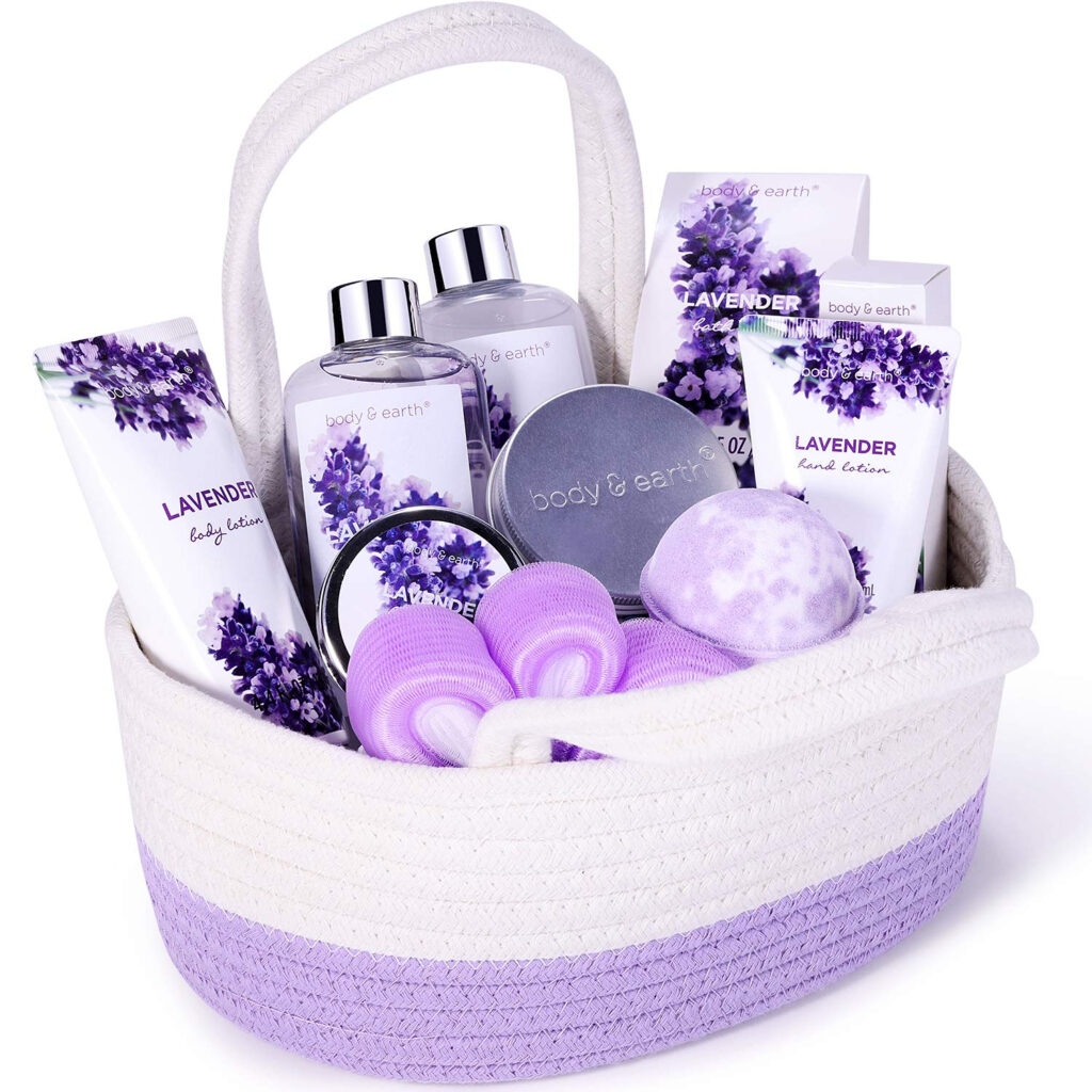  SALE 96 OFF Deluxe XL Spa Gift Basket For Women Natural Lavender 