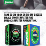 Sierra Sports Master 9mm Ammo 124 Grain JHP 200rds Palmetto State Armory