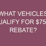 What Vehicles Qualify For 7500 Rebate